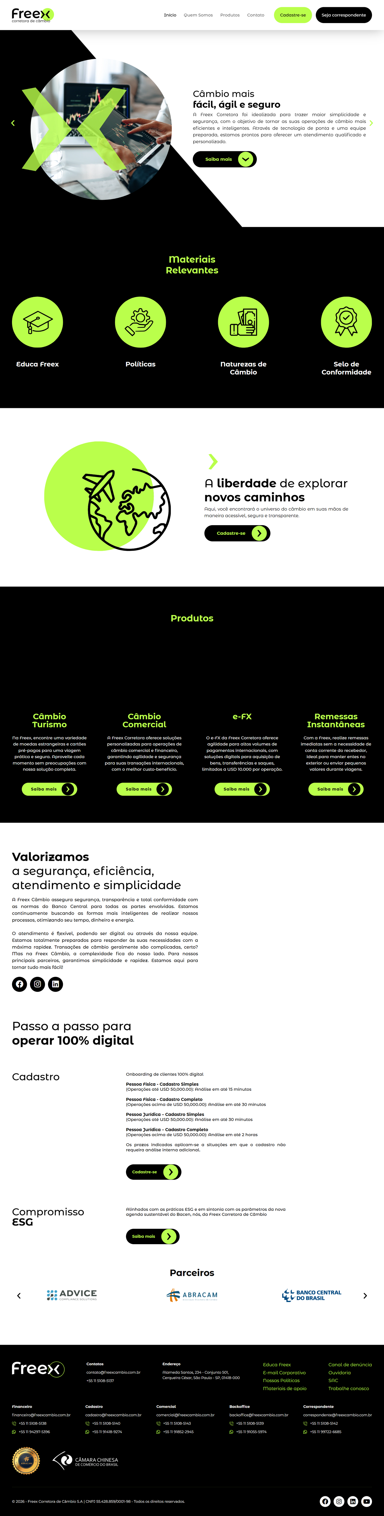 Screenshot completo do site [Nome do Projeto 3], mostrando a página inicial e as seções de serviços